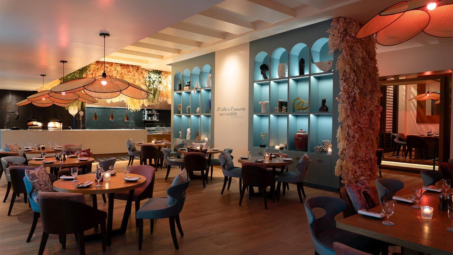 Fairmont Riyad Extérieur photo Interior of the restaurant