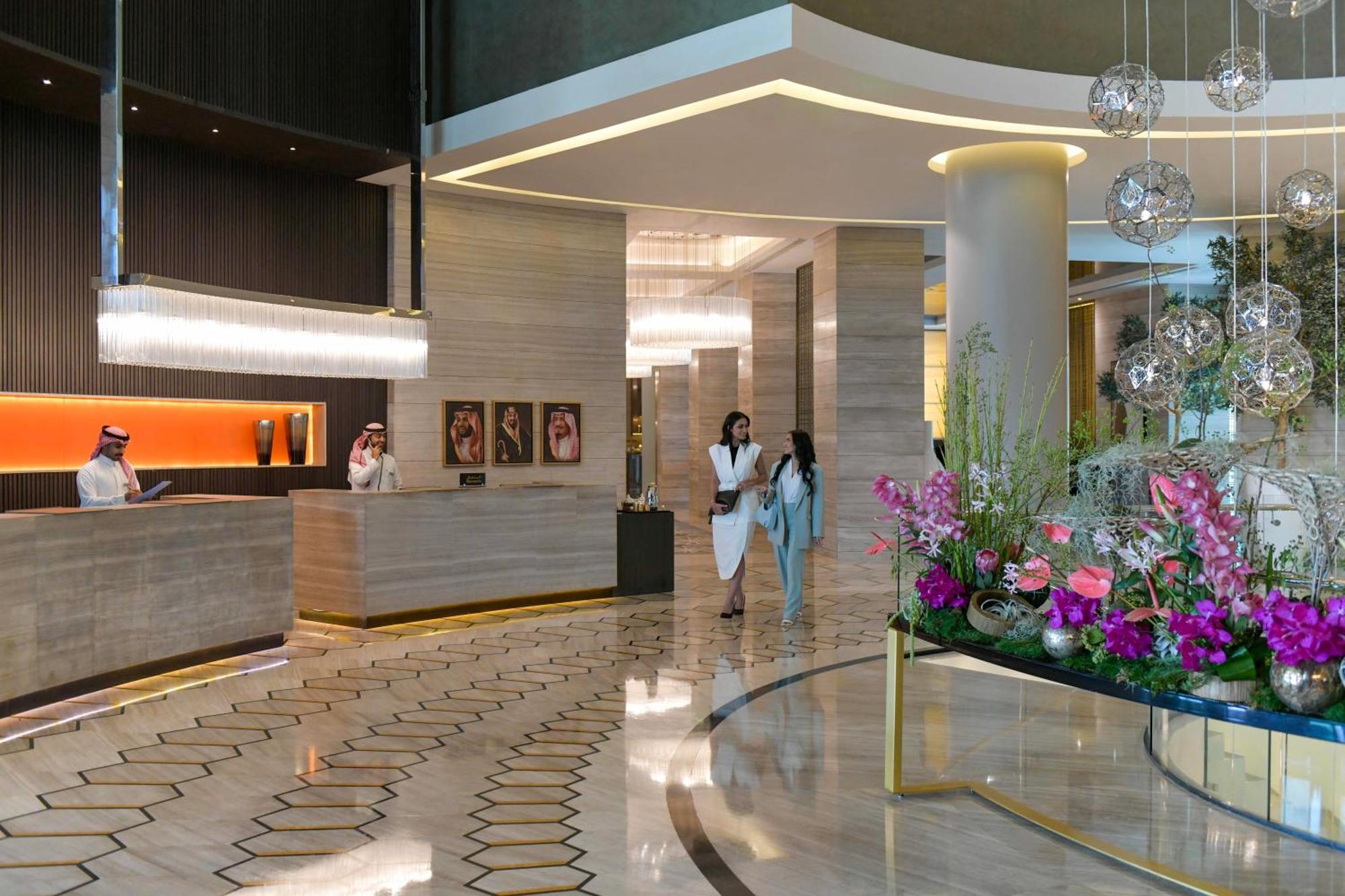 Fairmont Riyad Extérieur photo Lobby